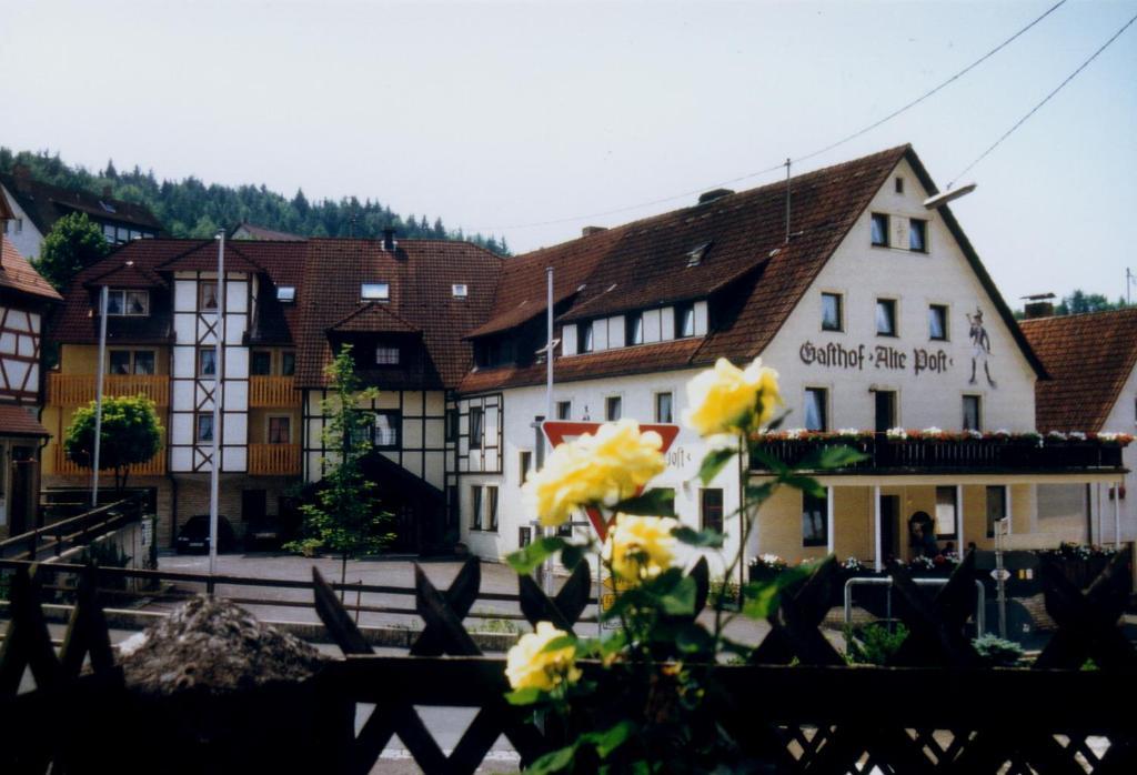 Gasthof Alte Post Obertrubach Eksteriør bilde